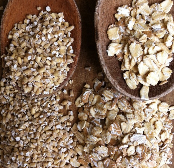 HOJUELAS DE AVENA Y AVENA CORTADA. CUAL ES LA DIFERENCIA