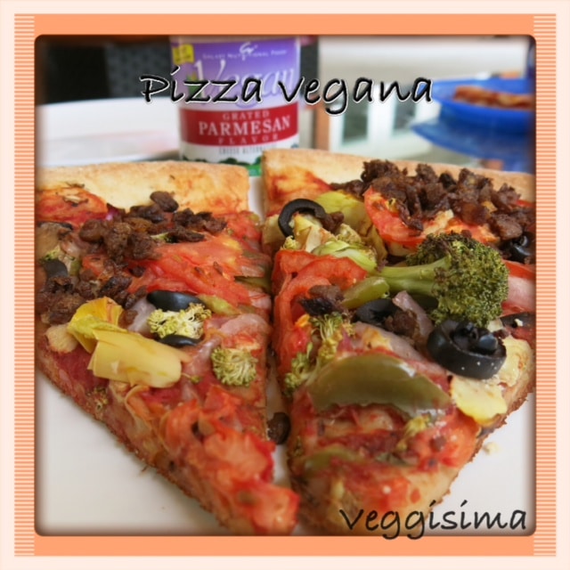 Cómo ordenar una pizza vegana