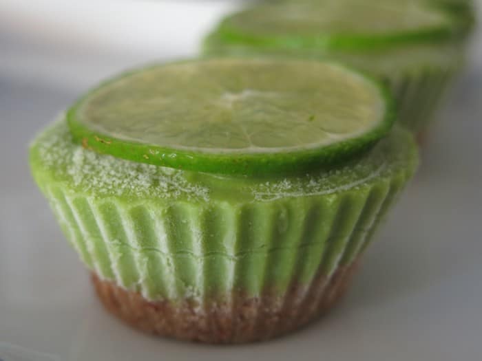 Key Lime Sorbet Cupcake