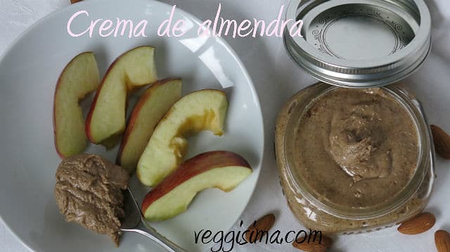 Crema de almendra casera- Veggisima